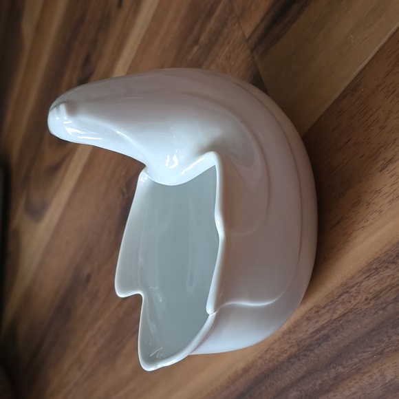 4X HOST PICK. Vintage. Dansk White Chicken? Dish - Picture 3 of 8